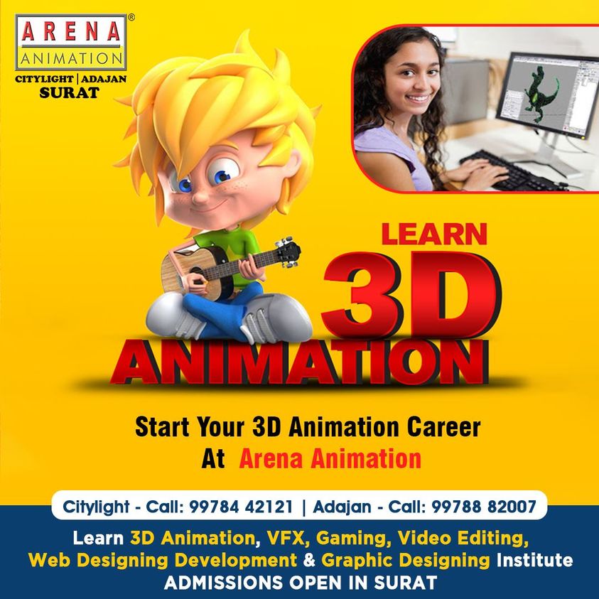 Arena Animation Citylight Surat on Twitter: Arena Animation Citylight Surat on Twitter: