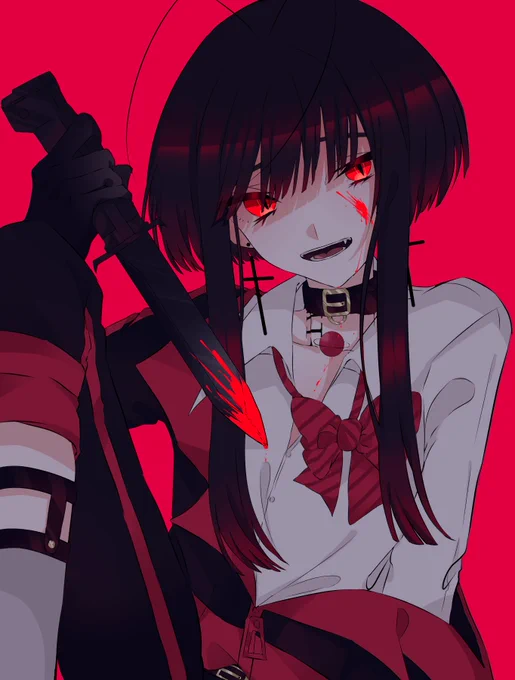 赤 