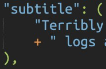 BasilDubyk's tweet photo. @AdamChainz Just wondering - is there a reason to use "+" here? https://t.co/x0DrPghoux
