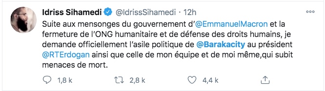 +Idriss Shihamedi peut aussi envisager une chaire sur les Droits de l'Homme à la belle Université  #Boğazici  #IstanbulQuand il se sera décidé à honorer l'invitation que l'Office des Migrations de  #Turquie lui a si gentiment envoyée via  #Twitter https://twitter.com/Yollar9/status/1346056868972654592