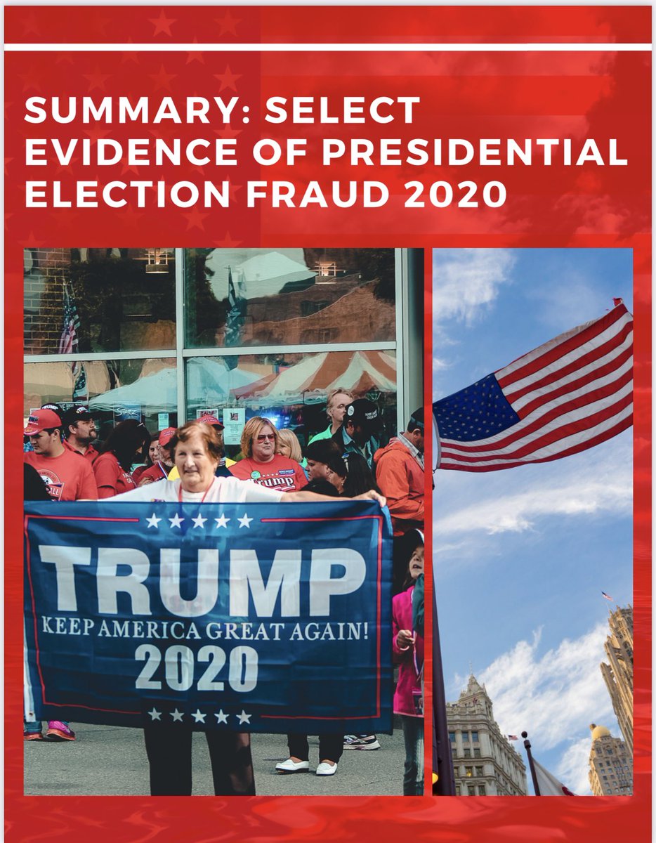 Want an easily digestible guide to the “election”? Read and share this thread or take the screen shots and share them on your own.  #EveryLegalVote  #HereIsTheEvidence
