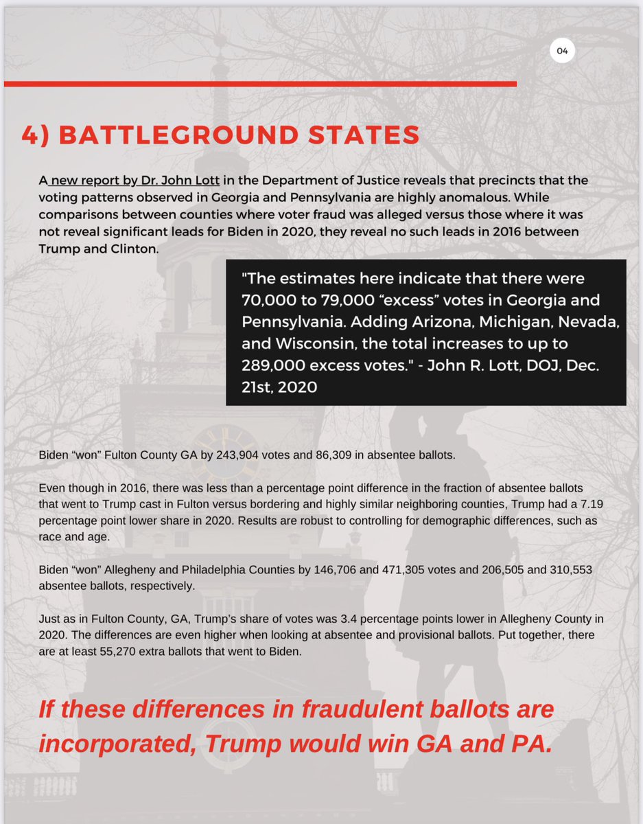 Want an easily digestible guide to the “election”? Read and share this thread or take the screen shots and share them on your own.  #EveryLegalVote  #HereIsTheEvidence