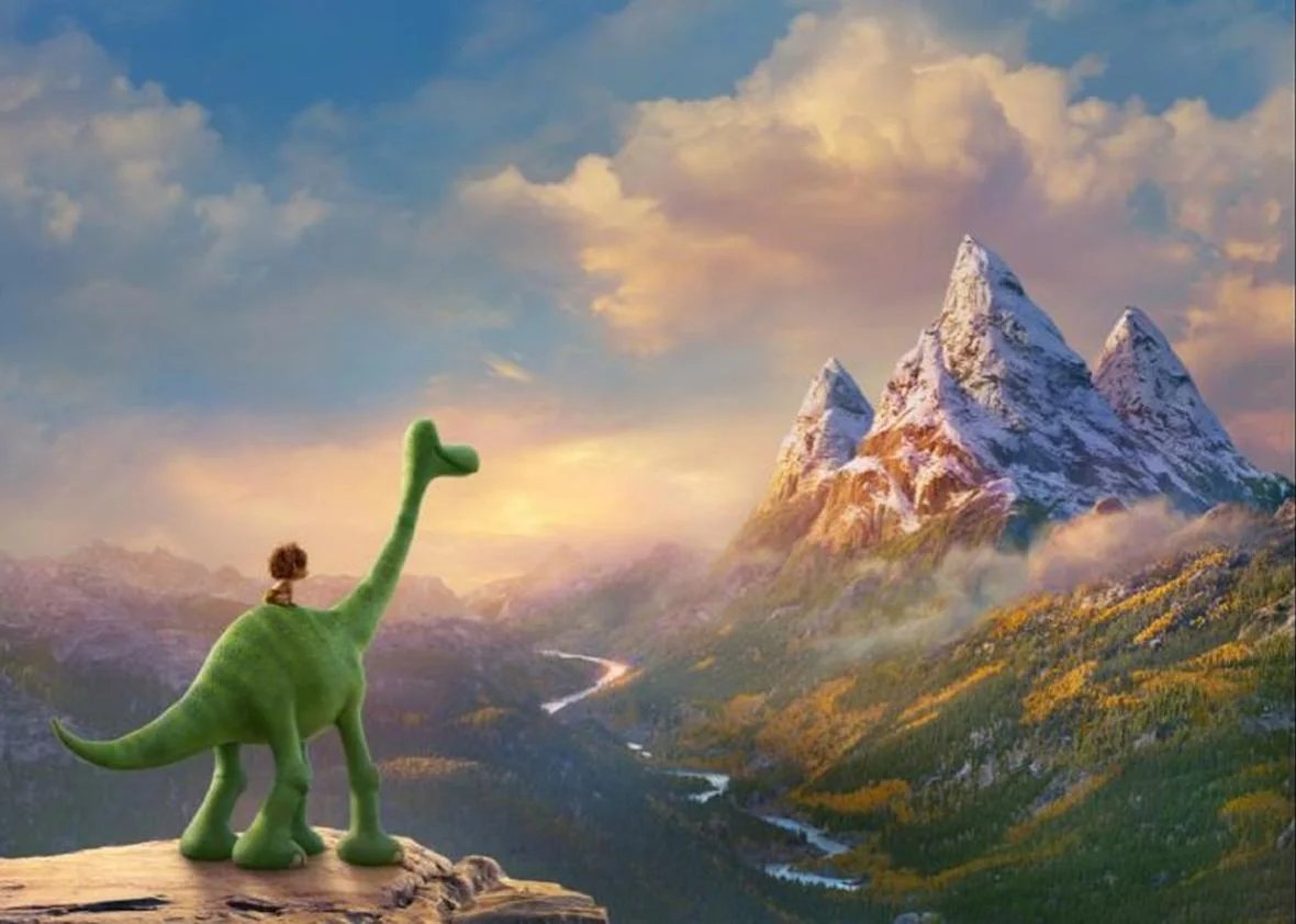 The Good Dinosaur. I love dinosaur's. So a Pixar Dinosaur movie is one I have to check out. Not one of Pixar's greats but still a cute little movie. Says a lot about a pixar when this is one of your second lowest ranked movie. Really a coming of age story. Worth seeing 