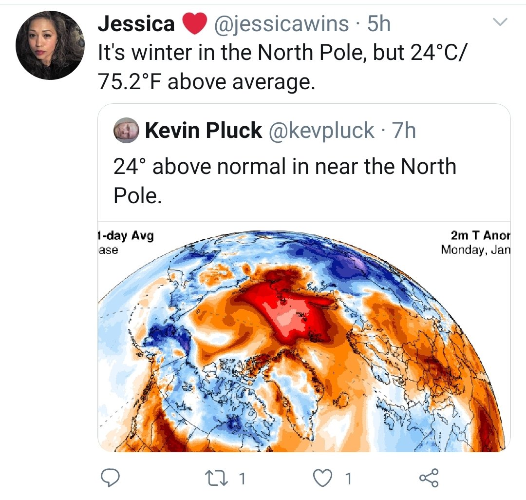 Ugh, this again.  Every new year like clockwork, the same "daily" weather maps pop up to diagnose climate change & scare people. This is typically started by activists on social media & amplified by bigger voices w/o any scientific context. Highly misleading & problematic.