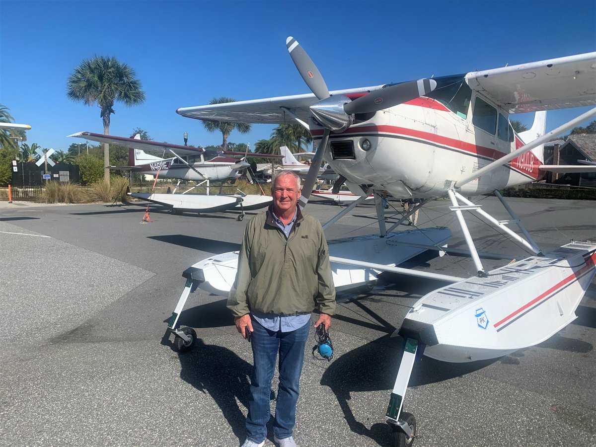 Congratulations to Tim Robinson! He came to us to get his seaplane rating at our flight school! Way to go Tim!!

If you want more information on getting your seaplane rating, checkout our website at ow.ly/PV0b50ATB8y