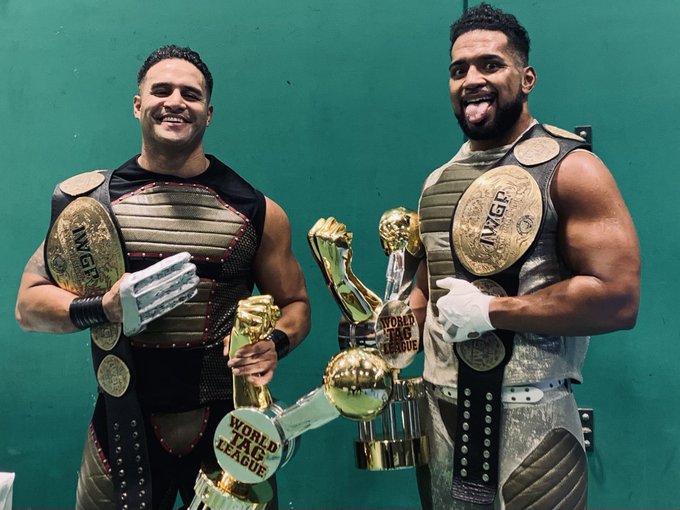 Nuevos campeones en este Wrestle Kingdom.