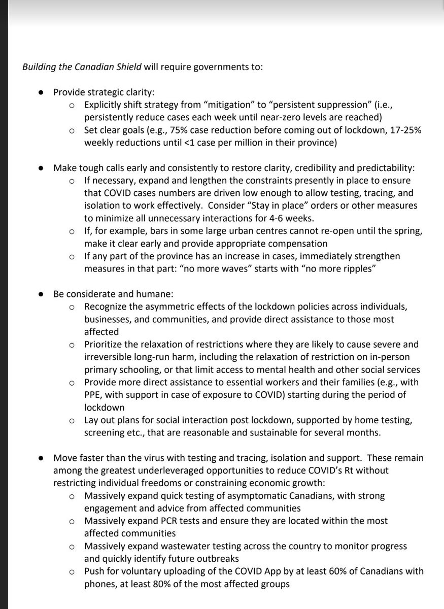 1/4 There is an influential organization in Canada that involves people connected to both the federal liberals and conservatives, that are lobbying for a Melbourne, Australia style lockdown across Canada. This could mean weeks or months to reach their goal. We cannot do this.