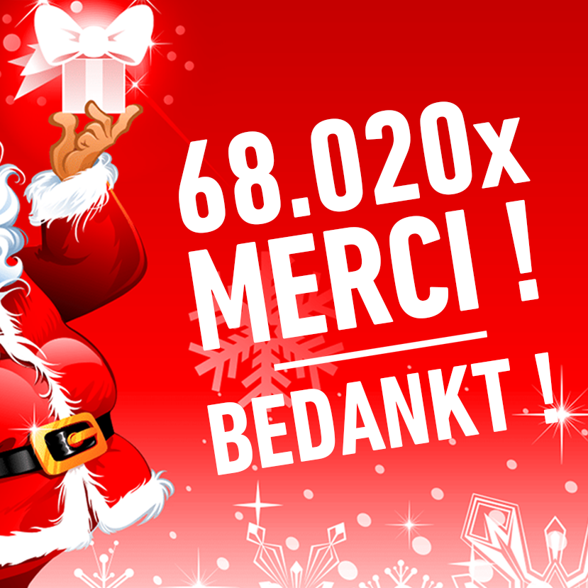 ProtectionUnit's tweet photo. Nos cartes de voeux se voulaient solidaires avec un soutien à l'opération Noël Magique. Grâce à la mobilisation de nos collaborateurs et clients Protection UNIT et les autres entreprises participantes ont pu réunir plus de 68.000€ de jouets pour les enfants hospitalisés!!! https://t.co/pkmPimW31e