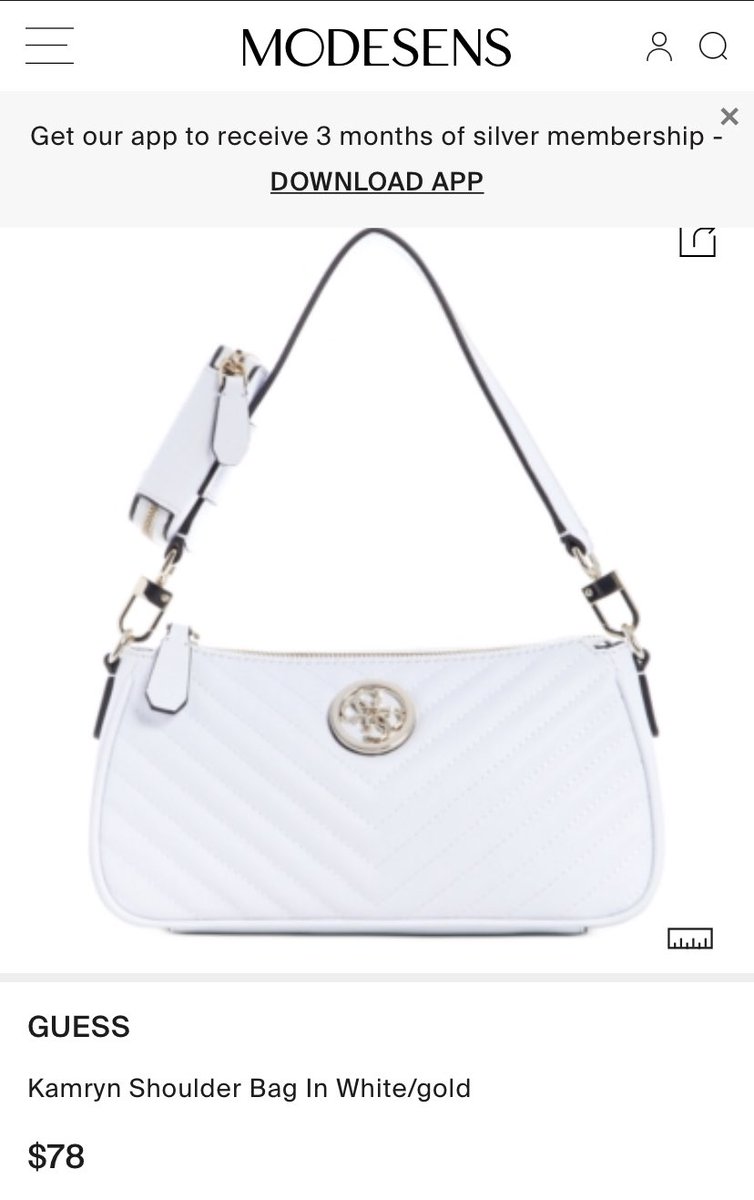 JKT48Fashion since 2017 on X: "Aninditha Rahma Cahyadi wore Guess Kamryn  Shoulder Bag in White. Price in store 1.399.000 not available on official  website anymore #JKT48Fashion https://t.co/ToHGp4IZFm" / X