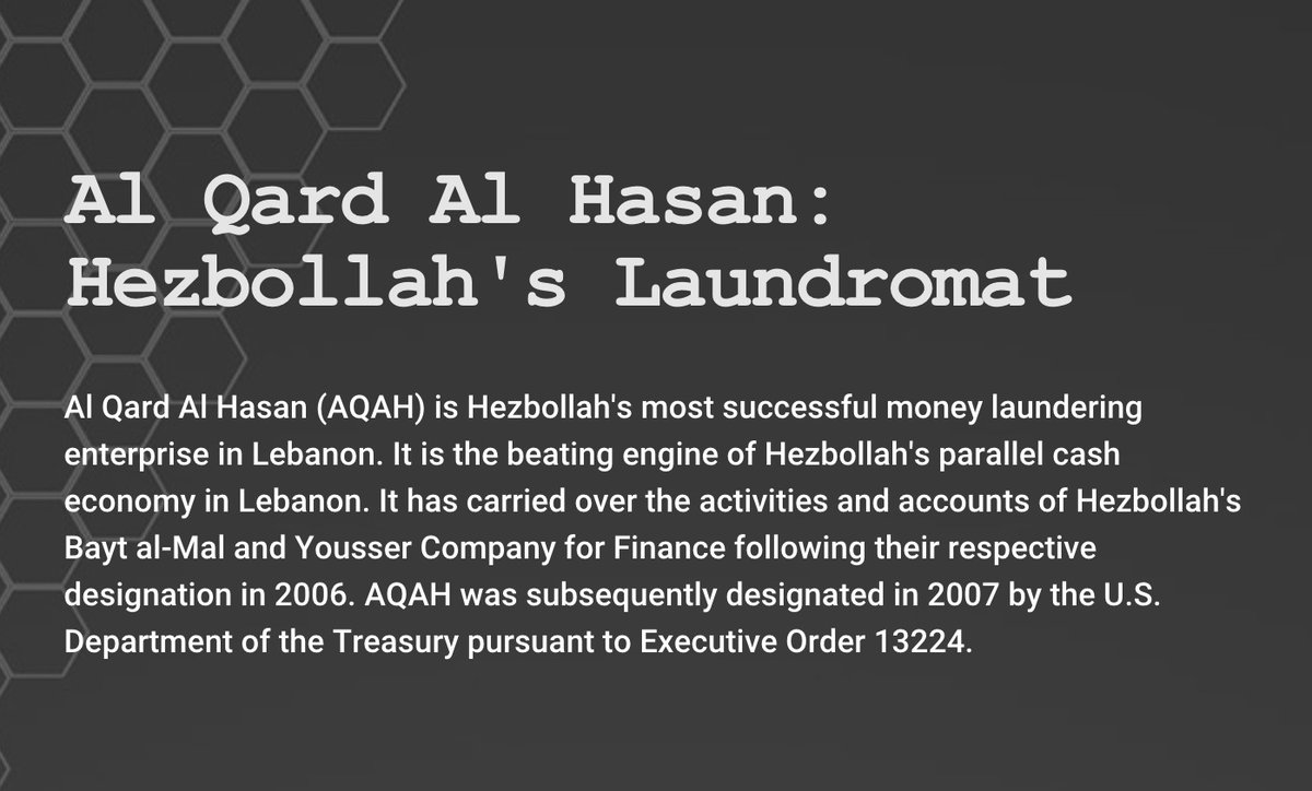 Last week Hizbollah's finance institution Al Qard el Hasan was hacked by Spiderz. A group of people took that Data and tried to make sense out of it. Below are the findings