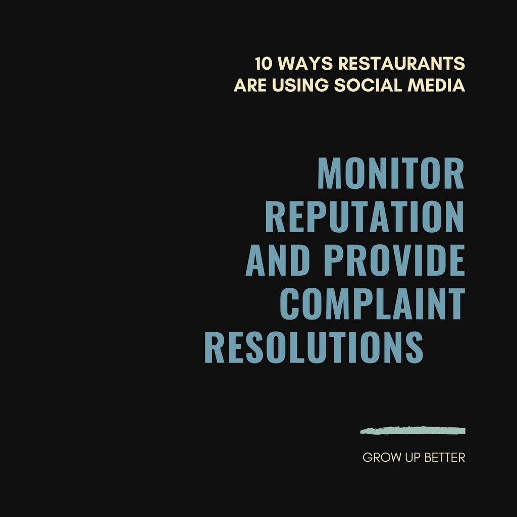 What are the best ways to use social media for your restaurant? There they are! 😉