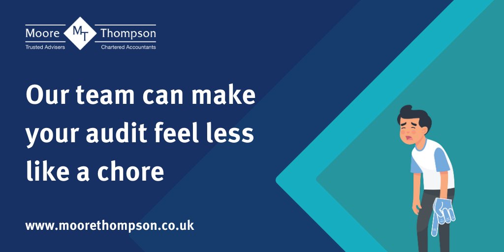 Your annual #audit may sometimes seem like a box-ticking chore with little real value. But by working with <a href="/moorethompson/">Thompson Moore</a>, your audit can make a real difference to your #business.

Find out more at bit.ly/2LXoOu5 

#ad