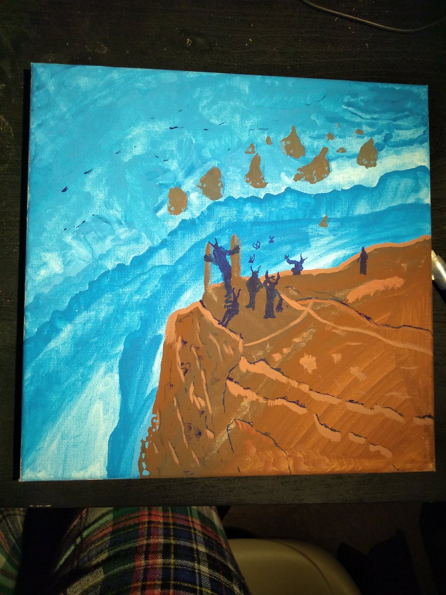 antigender420's tweet photo. "Shadow People by the Sea"
Gouache on canvas
This is also sold https://t.co/XkOYpXllUI