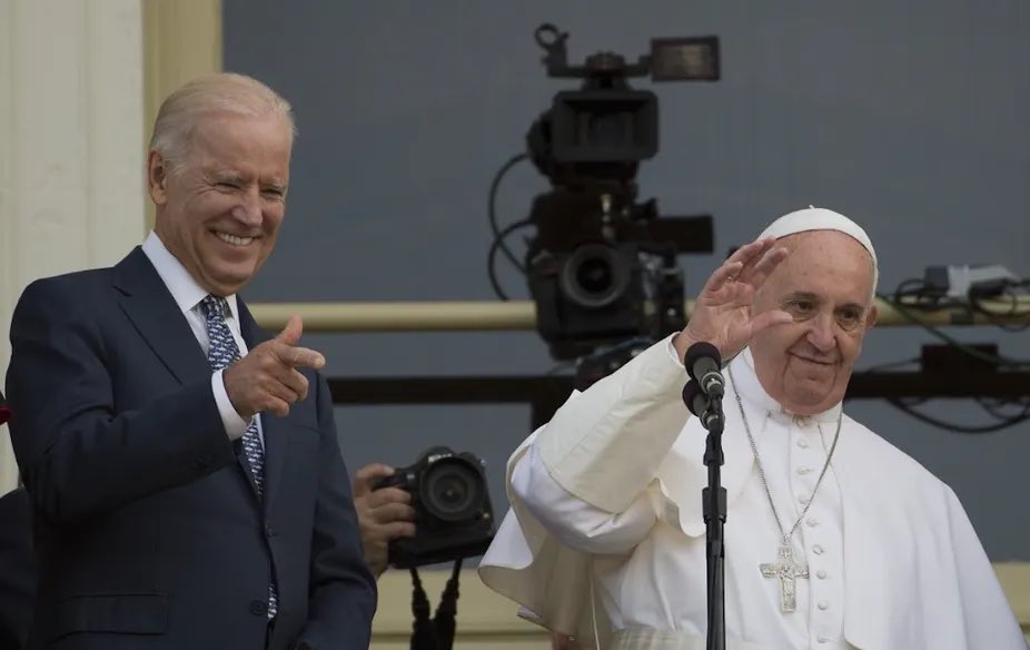 ... past president/leaders with the pope