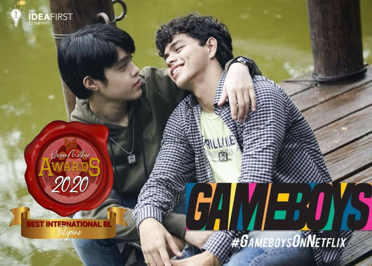 "A unique yet relatable story that suited perfectly with our situation..."

Thank you The QueenMother Hateu for choosing GAMEBOYS as your BEST INTERNATIONAL BL (FILIPINO) for the #QMAwards2020!

Watch the LEVEL UP version of #GAMEBOYSonNETFLIXnow here:
netflix.com/title/81341871