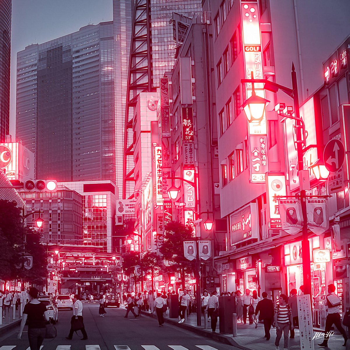 Adrian Martinez Been Working On Some Additions To My Red Series Tokyo Japan