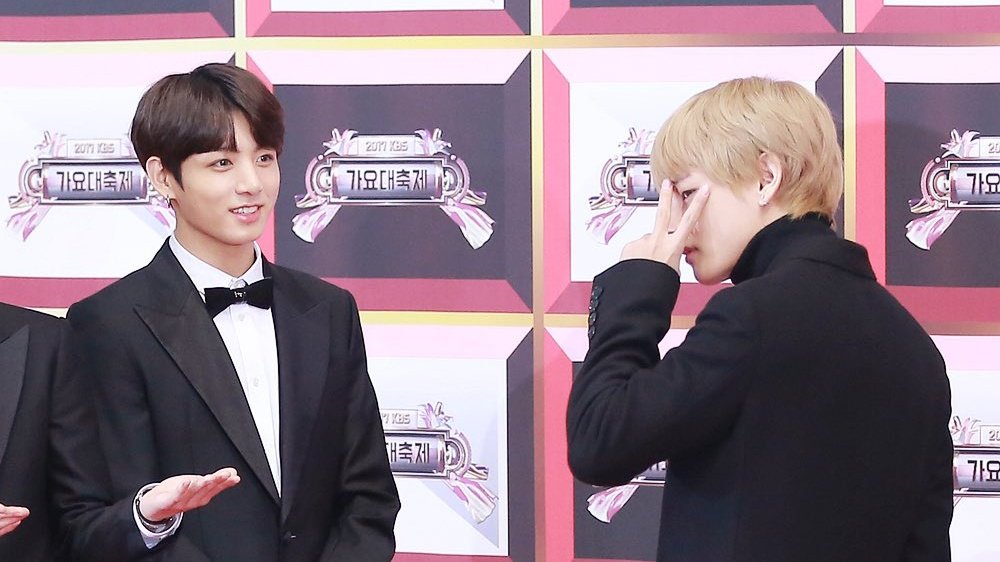 cutest taekook photo sequences - a thread bc i miss them 