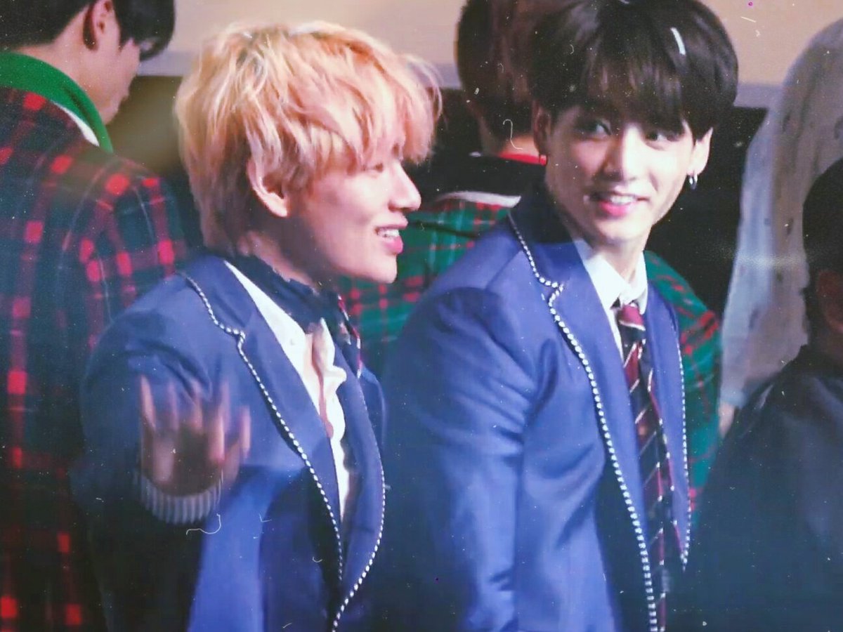 cutest taekook photo sequences - a thread bc i miss them 