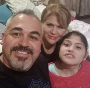 Sirena Adame, 29, daughter of Lubbock Officer Cesar Adame, died from COVID. “Somehow, that virus got into this house" His wife battling breast cancer & 18 yo son are also infected. Sirena had cerebral palsy