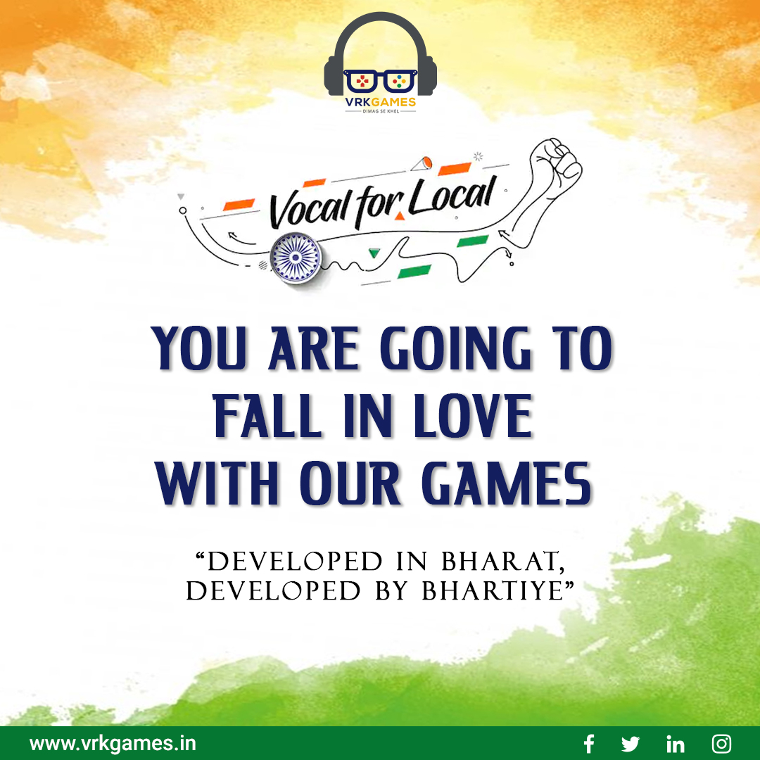 VRKGamesBharat's tweet photo. VRK presents mind-blowing, engaging indigenous games for all! Play now!
#vrkgames #vrkgamesbharat #VocalForLocal #Inida #Follow #Mobilegame #apps #playstore #appfacts #mobileappdiary #appfactsupdates #appdevelopment #appworld #appnews #appindustry #appfactsdaily https://t.co/CdmCuZSnBz