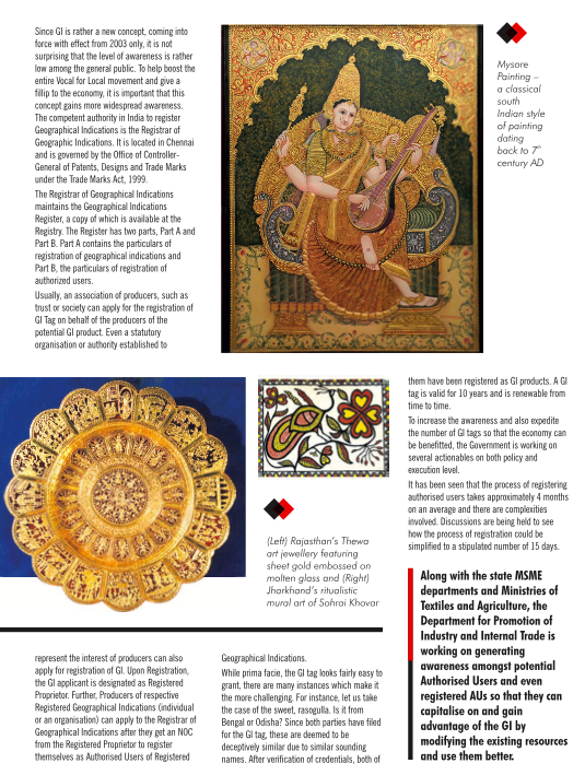 CIPAM_India's tweet photo. Read @IndiaToday 's take on our indigenous gems, the registered Geographical Indications of India. #WahGI #GeographicalIndications #LetsTalkIP https://t.co/WHUqXDXwdT