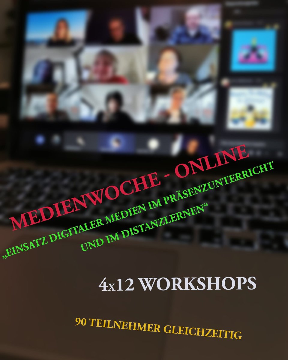 Eröffnung der Medienwoche-Online des Studienseminars Gera. 
#tmbzerfurt
#thüringerlandesmedienanstalt
#stsgera