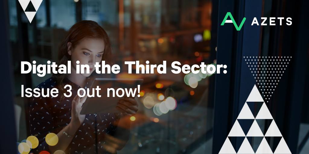 ClaireT_azets's tweet image. Issue three of our Digital in the Third Sector guide is now available! discover.azets.co.uk/charities-digi… #LocalIntimacy #Specialists #Charities #Digital #TogetherWeAreAzets