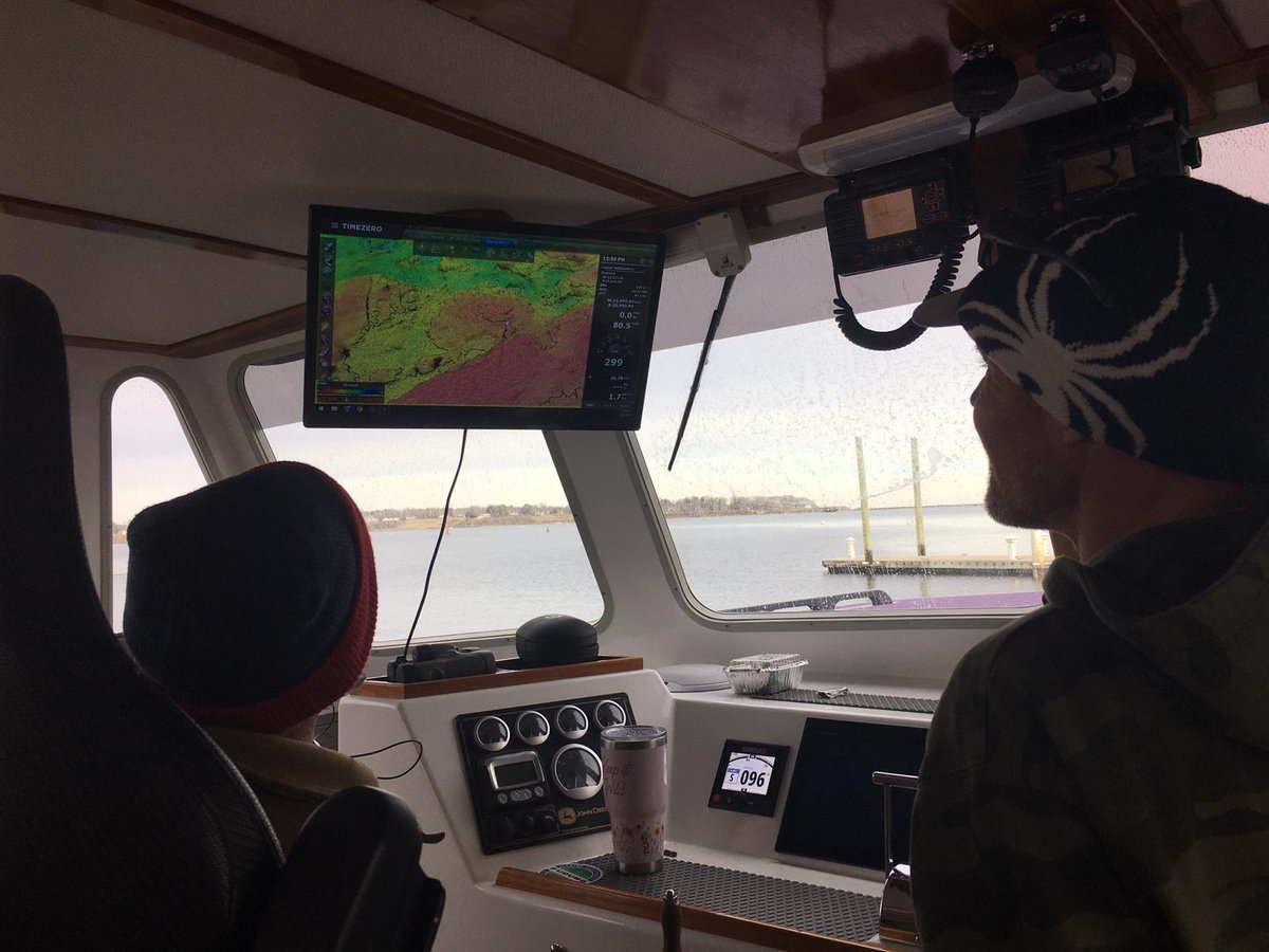 MyTIMEZERO's tweet photo. #WASSP installation with Kevin Boughton from Midcoast Marine Electronics!

#tzprofessional #fishing #fishingvessel #FV https://t.co/YVRhyPqUHi