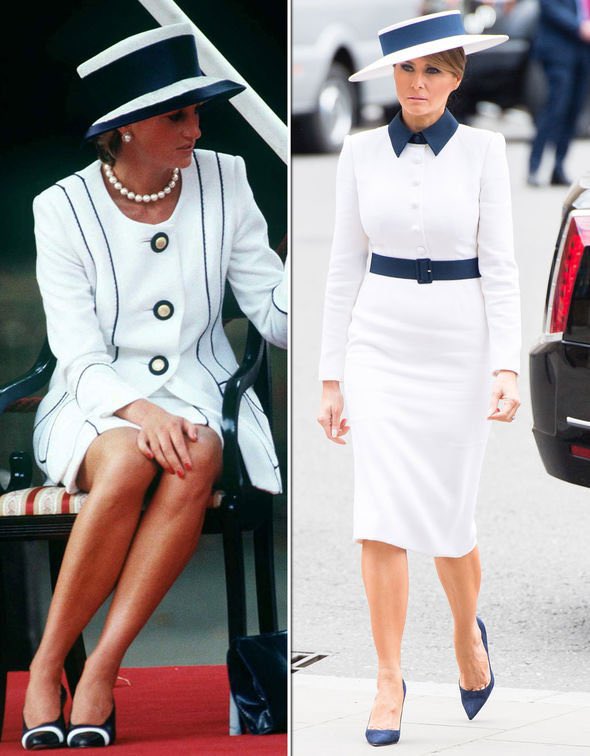 Melanie was representing Diana on her visit to the UK.. everyone needs to jump down this particular rabbit hole