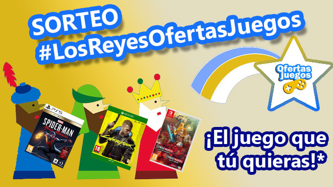 ¡SORTEO FLASH!
¡Gana el juego que desees!

✅Para participar:
🔹RT
🔹Twittea el juego que quieres usando #LosReyesOfertasJuegos
🔹Sigue el Telegram para el que quieras el premio

🔵PS4/PS5
t.me/OfertasJuegosP…
🔴Switch
t.me/OfertasJuegosN…
🟢Xbox
t.me/OfertasJuegosX…