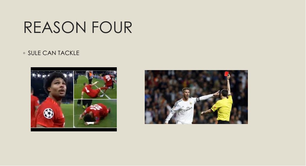 reasons why sule is better than ramos: