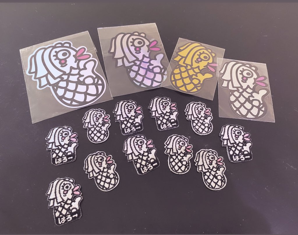 ハロアジワッペン大量❤︎
<a href="/helloasiasing/">ハロアジ シンガポール情報</a>