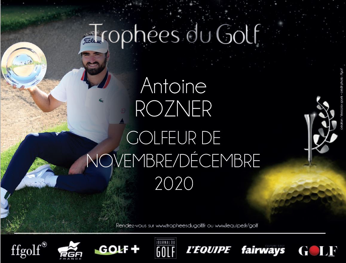 Bravo à <a href="/AntoineRozner/">Antoine Rozner</a>  élu Golfeur des mois de Novembre et décembre !