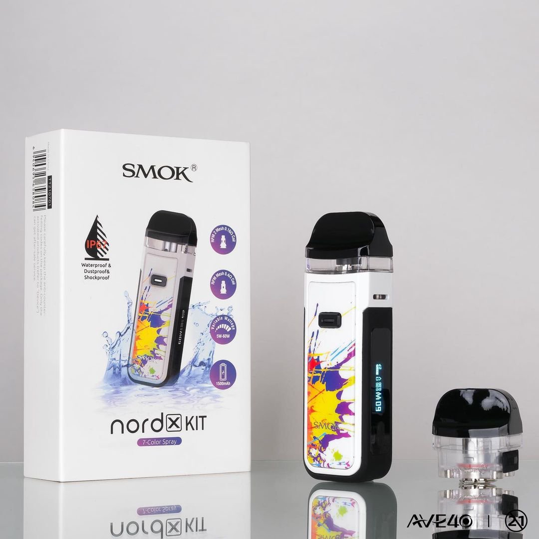 .
WANT OR NEED?
.
#NordX by <a href="/smok_tech/">SMOK Tech</a>, a pod-based 60w vape device that has a solid construction to resist water, shock, and dust in daily use.
.
.
Follow us, AVE40.com, to learn more: ave40.com/smok-nord-x-60…
.
.
.
#vape #vapes #vaping #vapetricks #vapecoil #smok