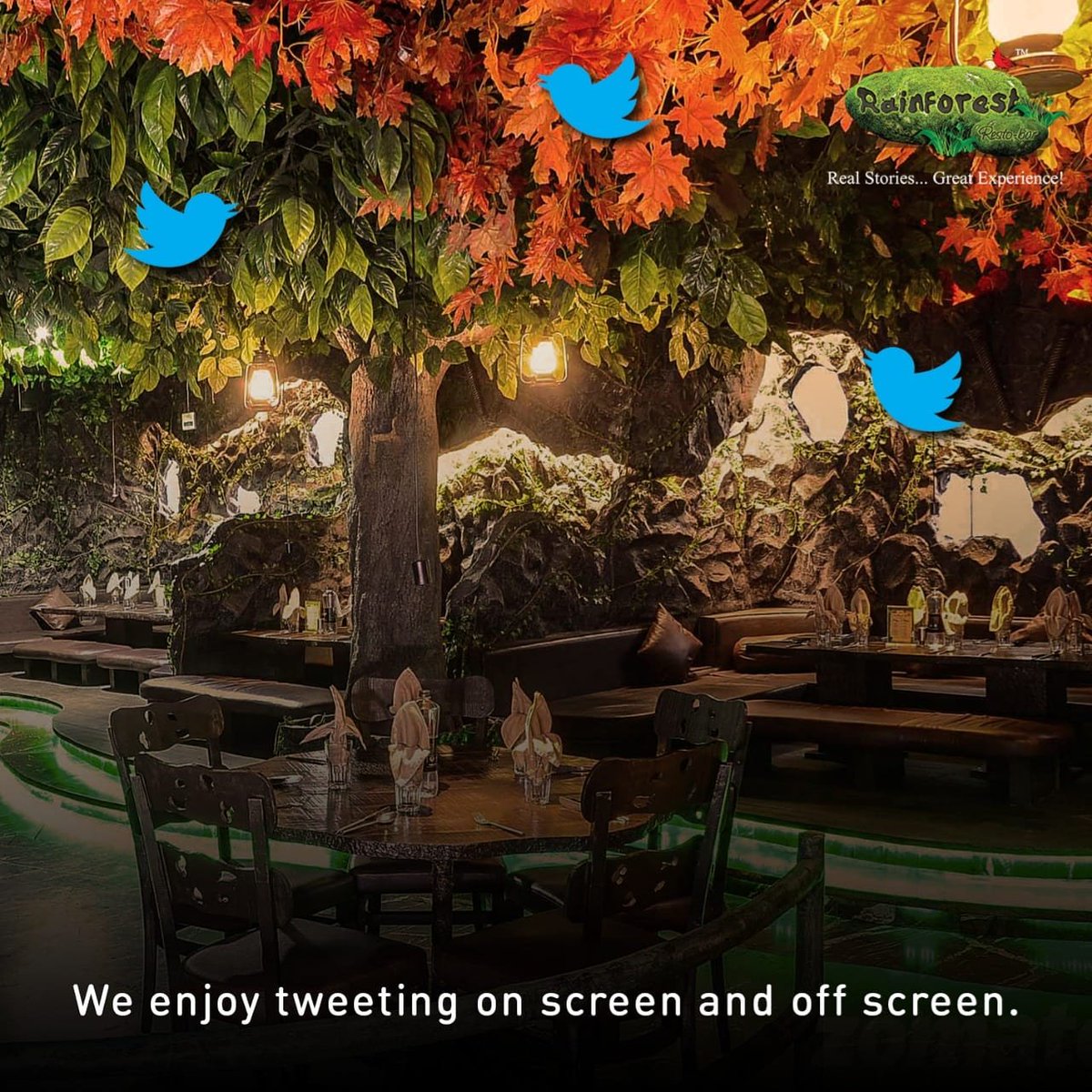 Don't get locked down into digital experiences. Come, enjoy being around nature, spend quality time with your friends and family, celebrate the small things in real and not just over a screen. 
So put on your masks and get ready to partayyy!
