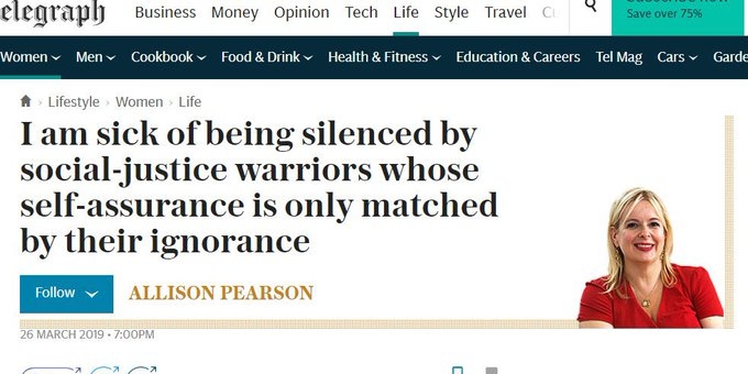 14/ Here,  @AllisonPearson, who has lied about a photo of a sick boy on a floor in a hospital, who has lied about the effects of the  #COVID19 second-wave, who has vindictively & viciously threatened a member of the public, gets terribly unconsciously ironic.