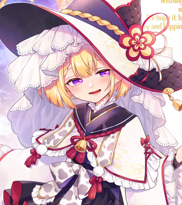 遅くなりましたが新年絵です!!あけましておめでとうございますうし?
#謹賀新年 #HappyNewYear2021 