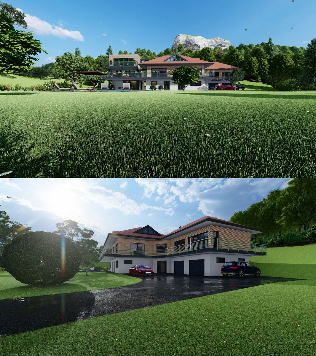 2 Perspectives offertes pour une insertion paysagère 

    Du lundi 4 jan. 2021 à 09h00, au dimanche 31 jan. 2021 à 12h00
    
Insertion paysagère à partir de 950 € HT