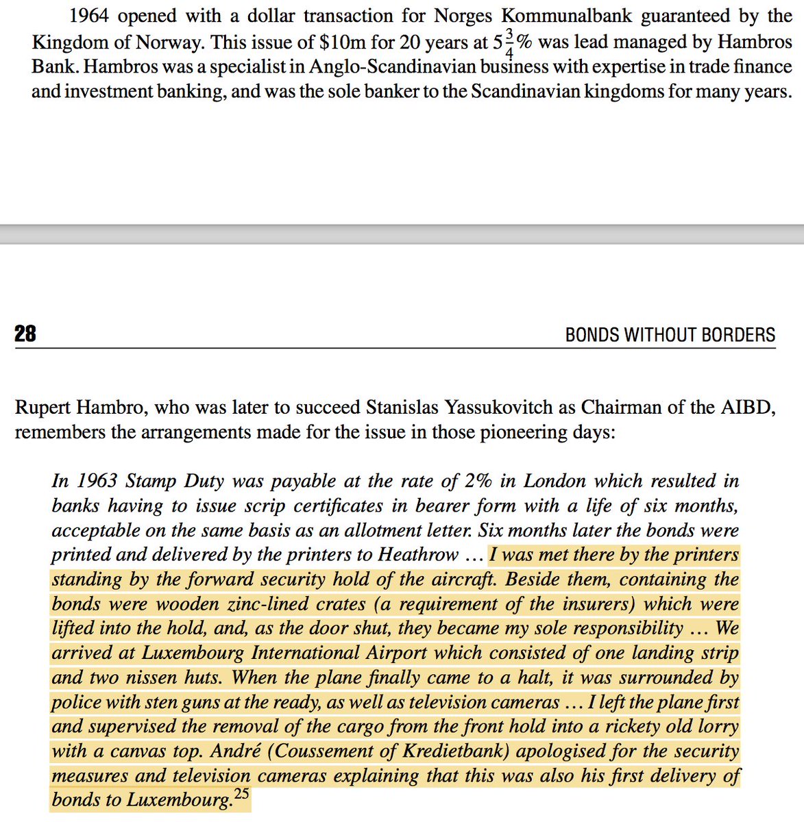 Bonds Without Borders: A History of the Eurobond Market by O'Malley(2014) - 3,5/5From Autostrade to Cocos. It contains a lot of trivia but gets boring after the 80s part.