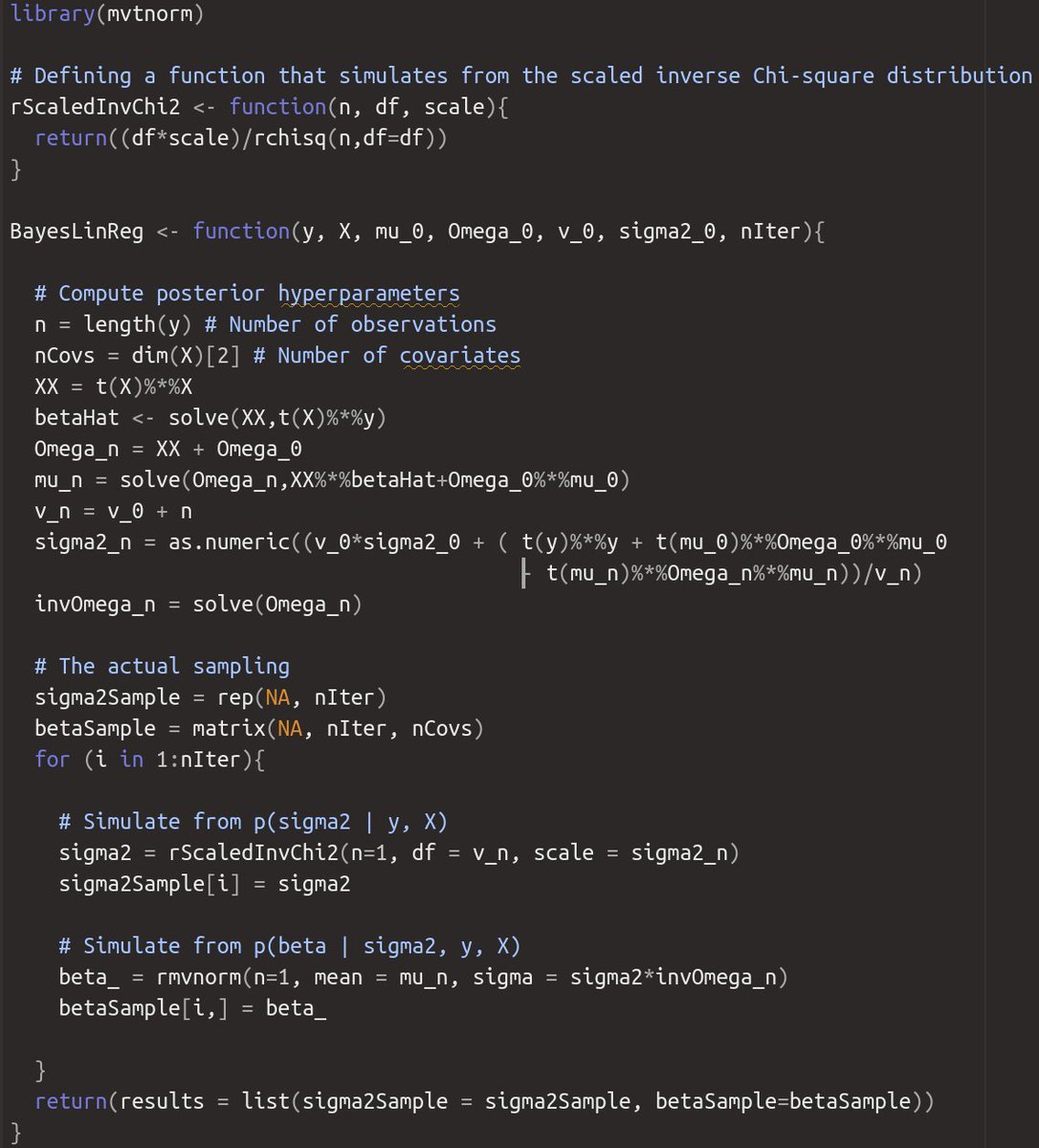 Mattias Villani With Julialanguage It Is Sometimes Hard To See The Difference Between Formulas And Code