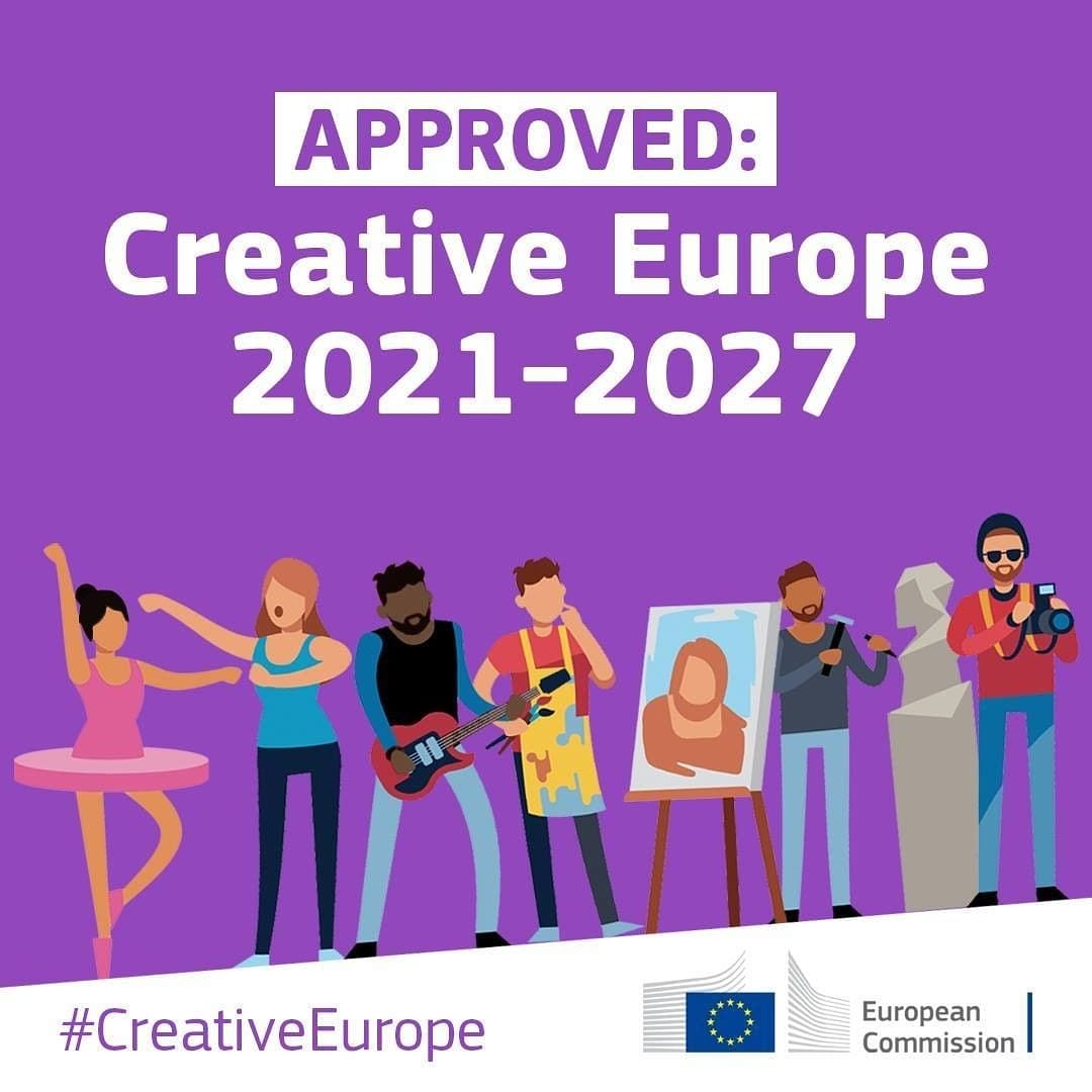 Bem-vindo 2021 🍀
O novo programa #europacriativa de apoio exclusivo ao sector #cultural e #criativo segue dentro de momentos! ❤️

#EUforCulture