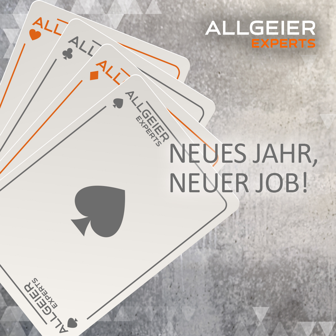 Wir wünschen allen ein gesundes, frohes und erfolgreiches neues Jahr! Bist Du in diesem Jahr bereit voll durchzustarten? Unser Ziel für 2021 ist, eine Position zu finden, die Deinen Kompetenzen entspricht und Dir eine nachhaltige Perspektive bietet. -&gt; allgeier-experts.com