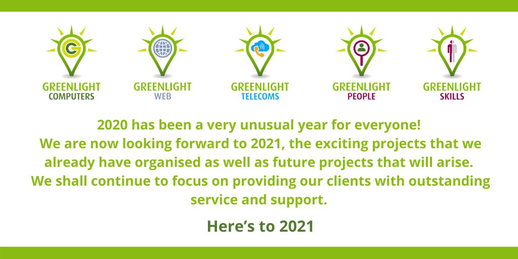 Greenlight_Comp's tweet photo. Here's to 2021 🎉

#IT #itsolutions #itservices #technology #innovation #tech #techsupport #support #services #service #business #manchester #manchesterbusiness https://t.co/E9VimdIYYJ