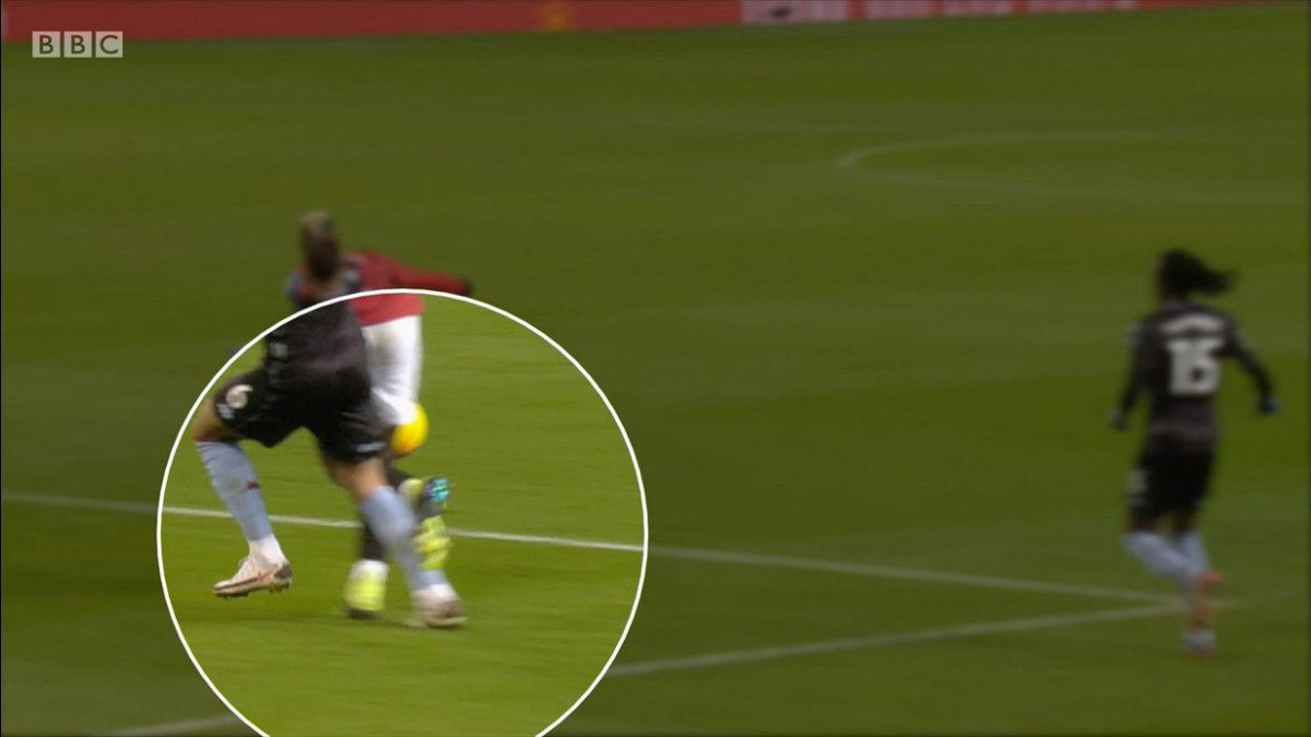 Starting with Man United's penalty against Aston Villa. Match of the Day covered this perfectly.The crucial point is that Pogba did not trip himself over, it was the result of contact from Douglas Luiz.And when the VAR sees this contact, there is no chance of an overturn.