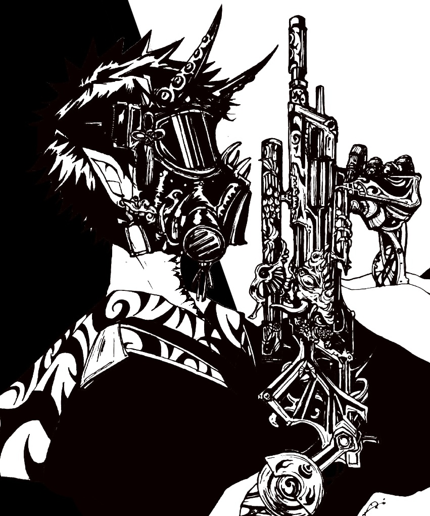 メモ 鬼童丸 鬼王 酒呑童子の息子 通称 鬼王子 プリンス マッドエンジニア わっのイラスト