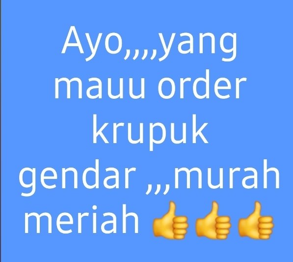 Yandra186's tweet photo. Assalamualaikum..Utk seluruh yang ingin usaha dirumah saat pandemi ini  ( Resseller ) *KERUPUK GENDAR* bisa menghubungi saya. https://t.co/xutGhOeSnY