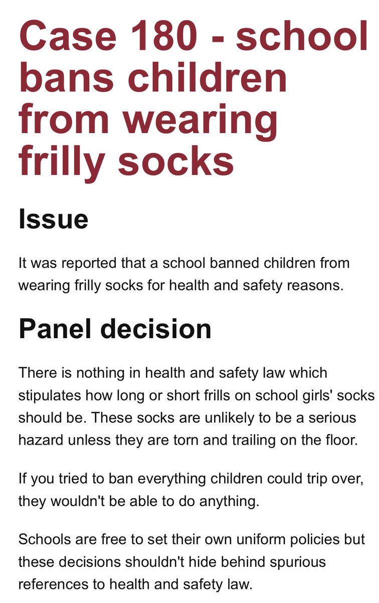 Spare a thought today for the government employee who has to handle every false invocation of “health & safety” and who is clearly all out of fucks to give