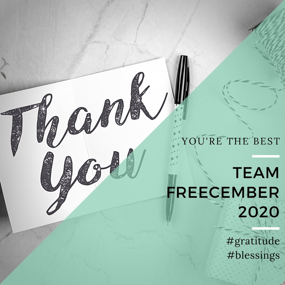 A massive thank you to <a href="/freecember/">Freecember</a> for the opportunity, and to our incredible #Freecember2020 team who did an amazing job at raising awareness and freedom funds. We appreciate each of you so much! <a href="/Marcel_HT/">Marcel van der Watt</a> <a href="/MarinaReyneke/">Freetobeme</a> <a href="/DrA_ShrinkInc/">Amanda_DrShrinkInc</a>