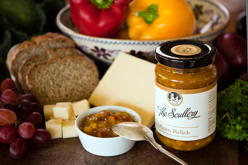 A number of our delicious relishes are fat free including #TheScullery Corn Relish.  Made in #Tipperary &amp; available to buy from our online shop for delivery directly to your door.
#thisisirishfood
#ediblehistory
thescullery.ie/shop/corn-reli…
