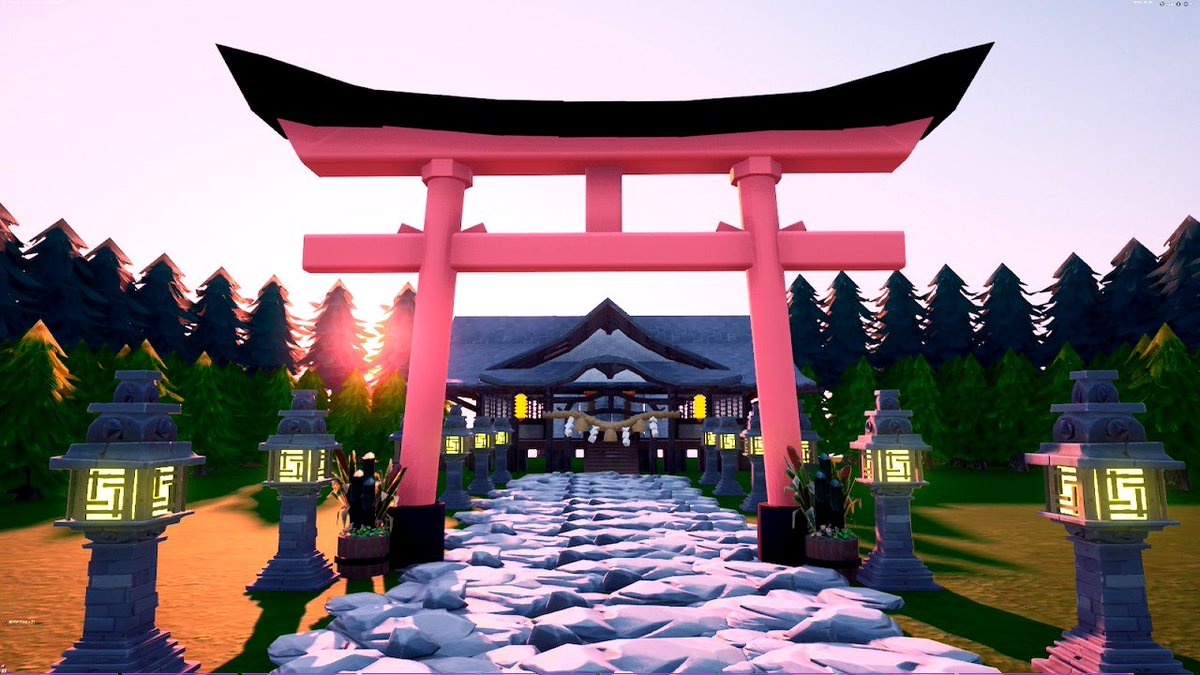 Re_nyanko_Redo's tweet photo. 久しぶりの和風でした。

「孤島の神社」

ちょっと遅れましたが島公開してあるので初詣の気分で楽しんで下さい。
神社の中へ行くと孤島にあるからこその景色が見られるかもしれません。

島コード 2602-6512-8360
#フォートナイトクリエイティブ #FortniteCreative #第2回ND杯
#Redo作品 https://t.co/H9Ym1phTRq